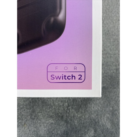 JSAUX Shock Absorbent Storage Case cover for Nintendo Switch 2 Translucent Black - Picture 4 of 10